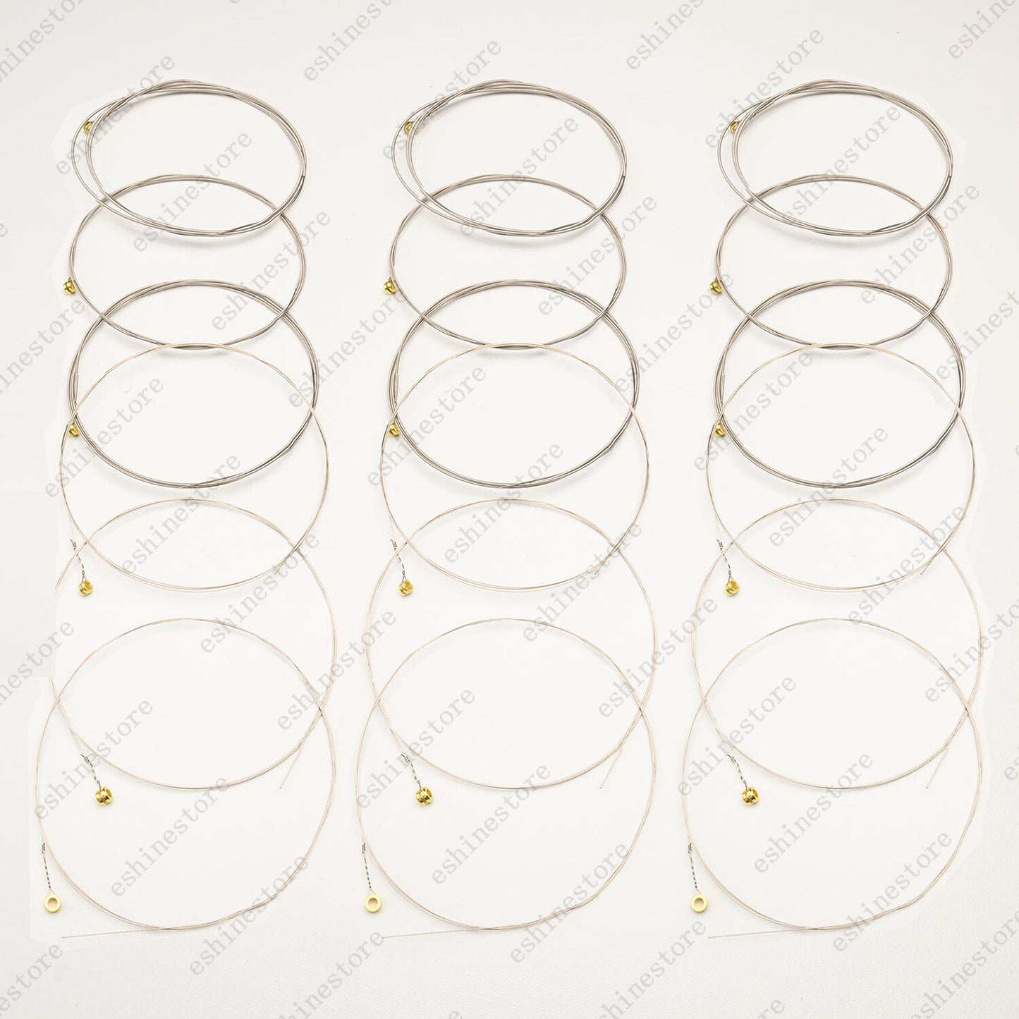 1 Set/3 Set Electric Replacement Steel Guitar Strings 1st-6th 08-38 09-42 10-46