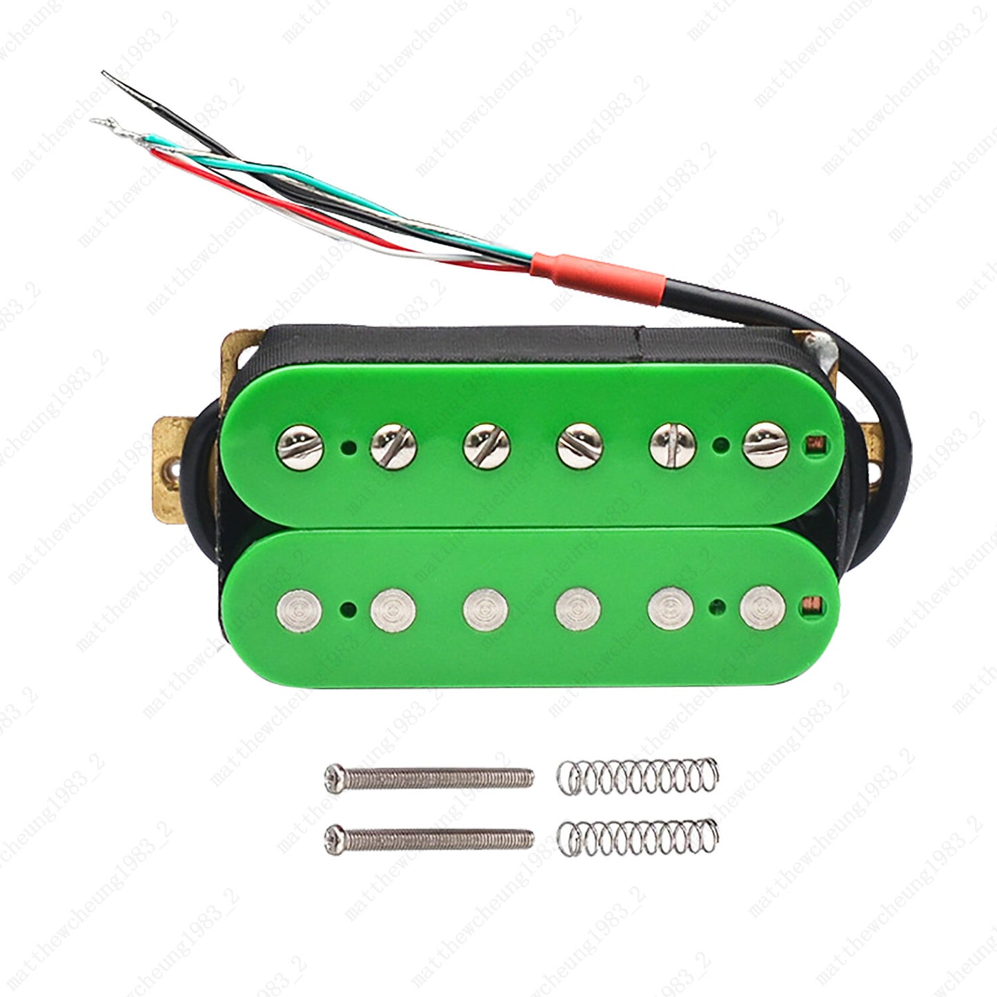Guitar Passive Alnico 2 Magnet Neck / Bridge 50mm 52mm Humbucker Pickup