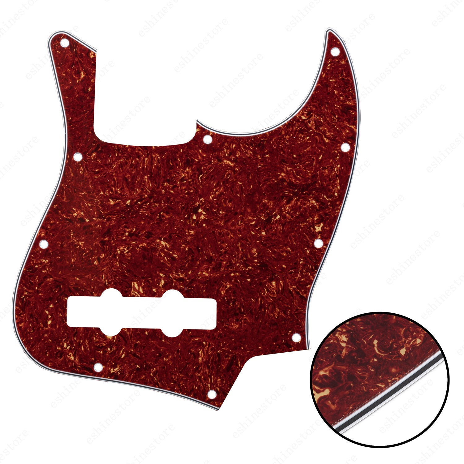 Mulit Colors 4 String Bass Pickguards Scratch Plates For Fender Jazz Bass J Bass