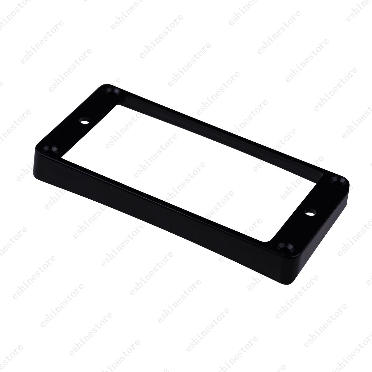 2 Pcs Plastic Guitar Humbucker Pickup Rings Curved Bottom Frame For Les Paul LP