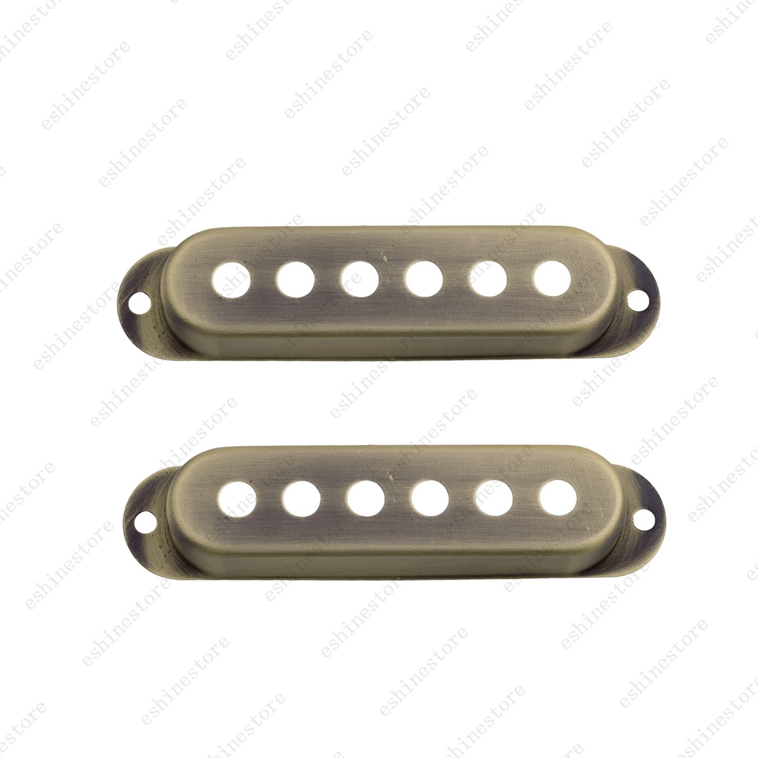 1/2/3 Pcs Brass Metal SSS Single Coil Pickup Covers For Fender SQ Strat 5 Colors