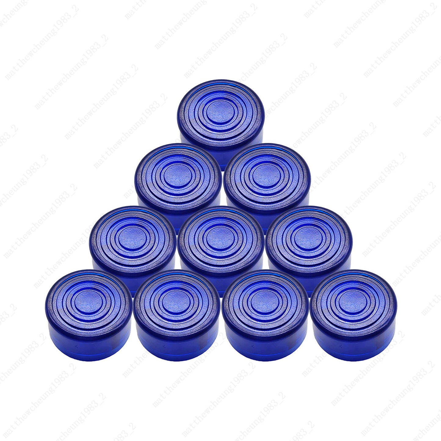 10 Pcs Guitar Effect Pedal Footswitch Toppers Foot Nail Cap Protection Cap