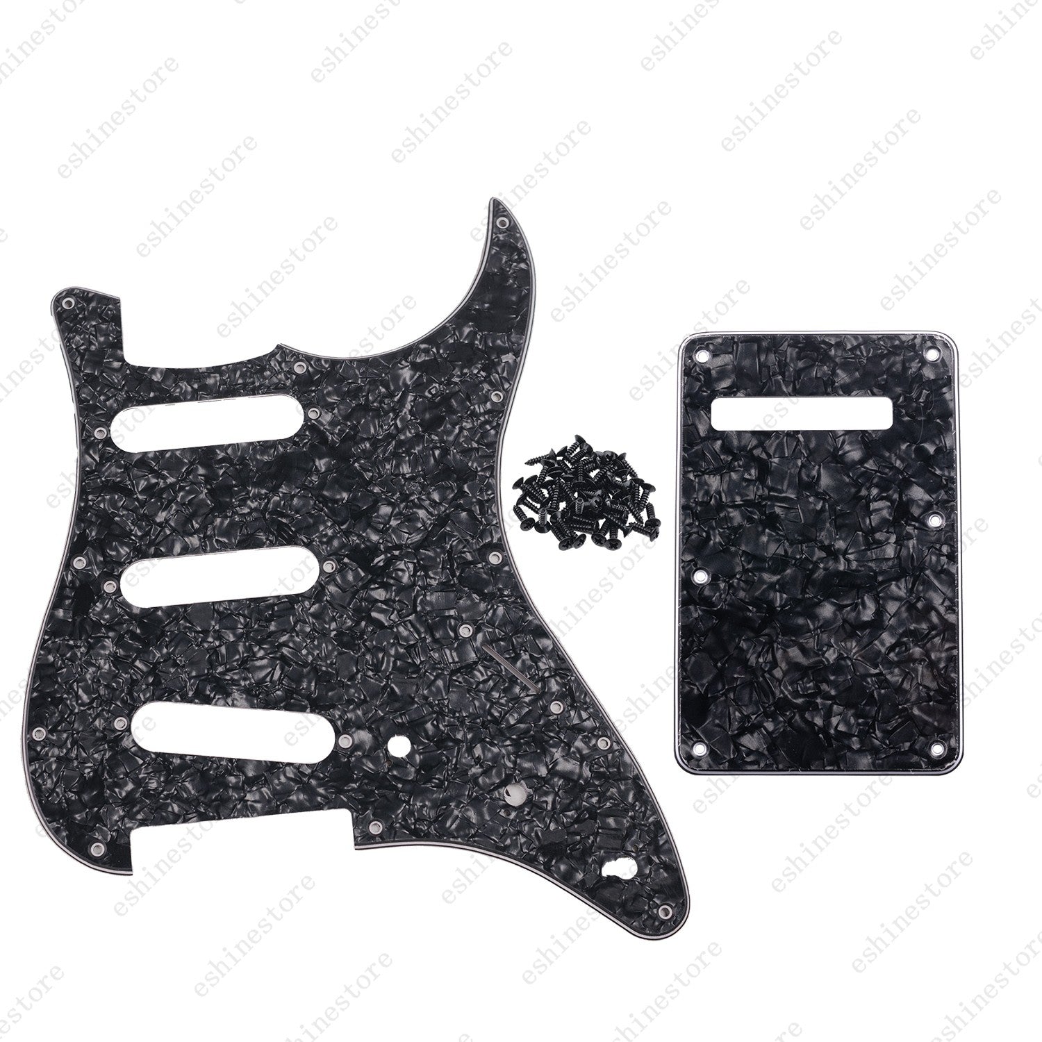 Guitar SSS 3Ply Pickguard&Back Plate for USA MIM Standard Fender ST Multicolors