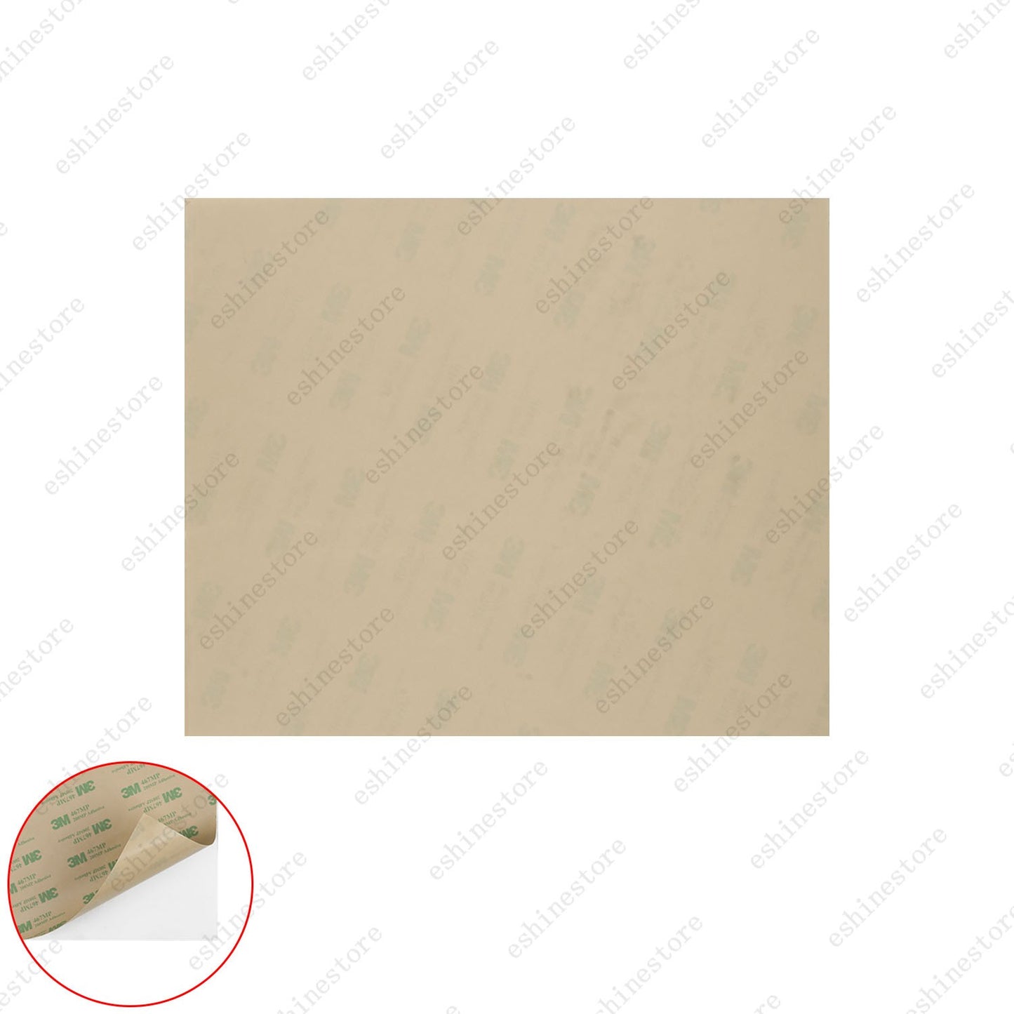 200x170mm Acoustic Guitar Pickguard Blank DIY Sheet Scratch Plate Self-Adhesive