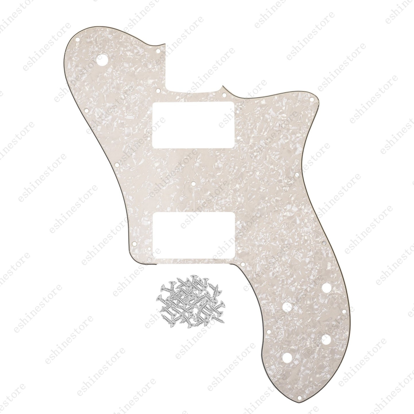 Guitar Pickguard Scratch Plate For Fender MIM Tele 72 Deluxe Wide Range 8 Colors