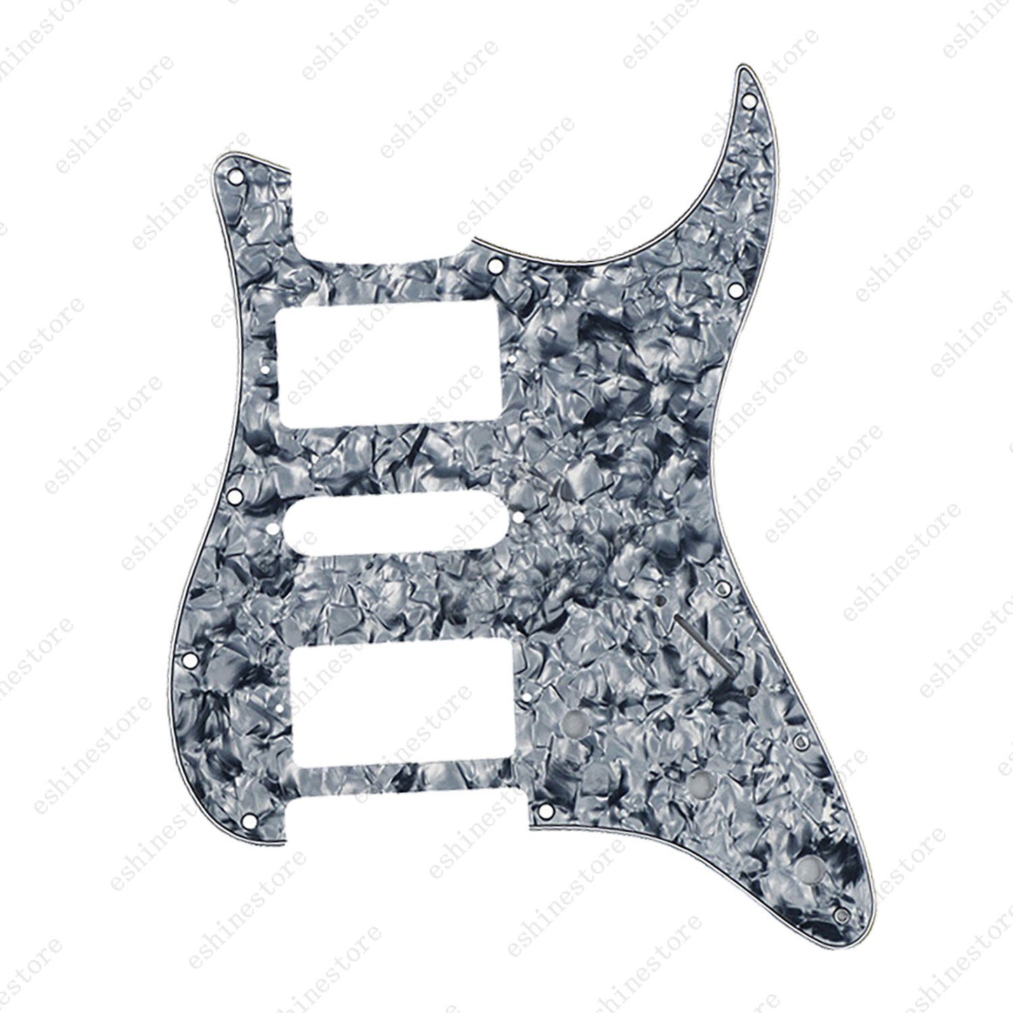 11 Holes HSH Strat Style Pickguard 3 Ply For Stratocaster Various Colors US Ship
