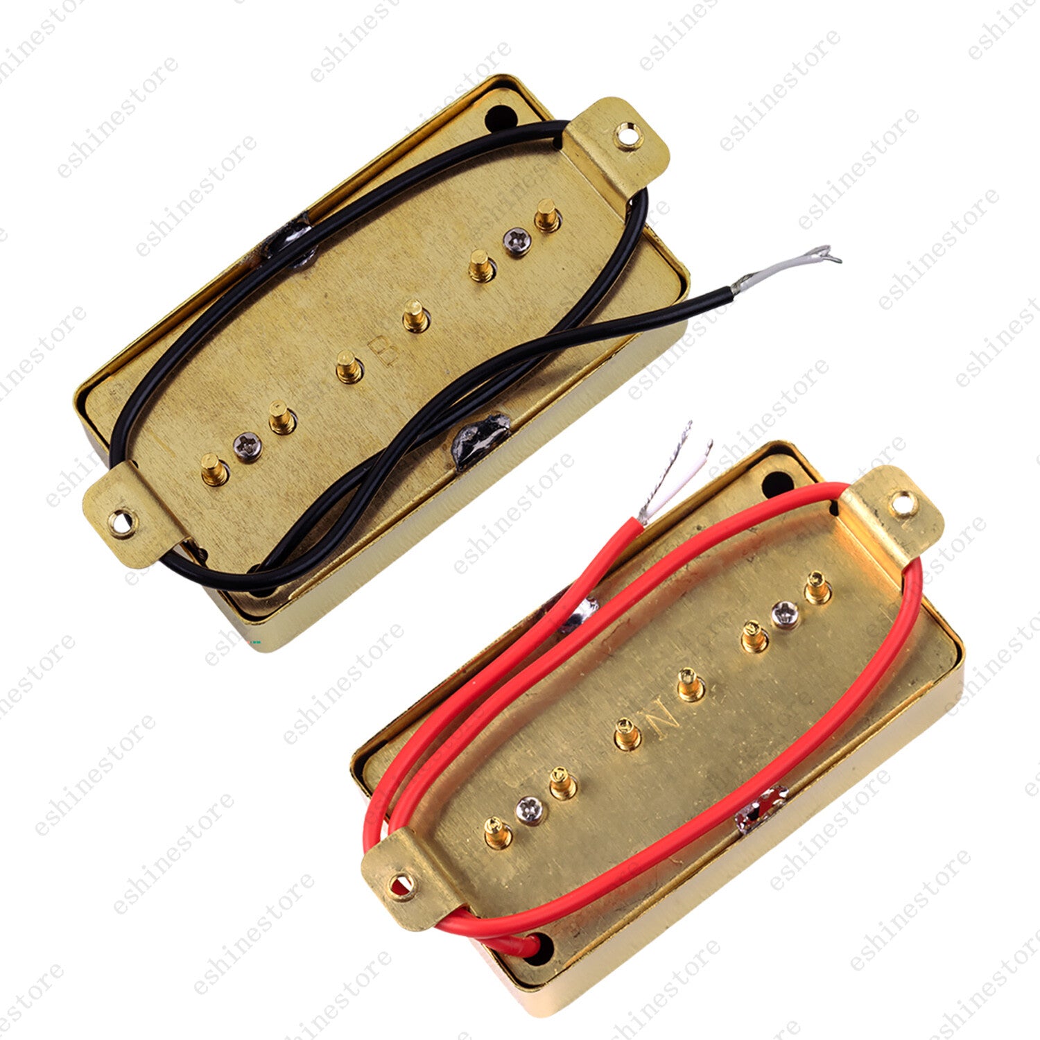 P94 Style Humbucker sized P90 Neck / Bridge Single Coil Pickup Ceramic 2 Colors