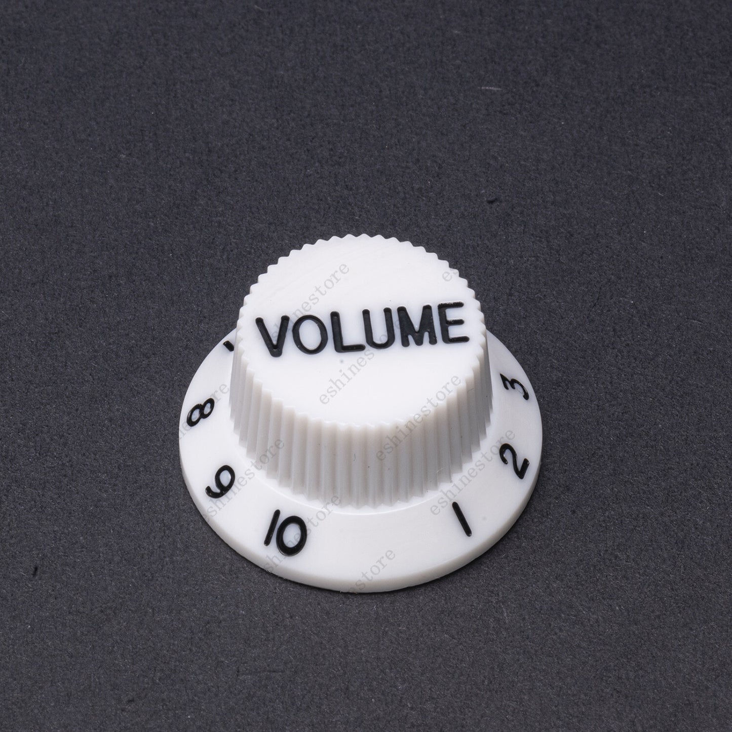 3 Pcs White/ Black Numbers ST Guitar Knobs Volume Tone Knob For Stratocaster