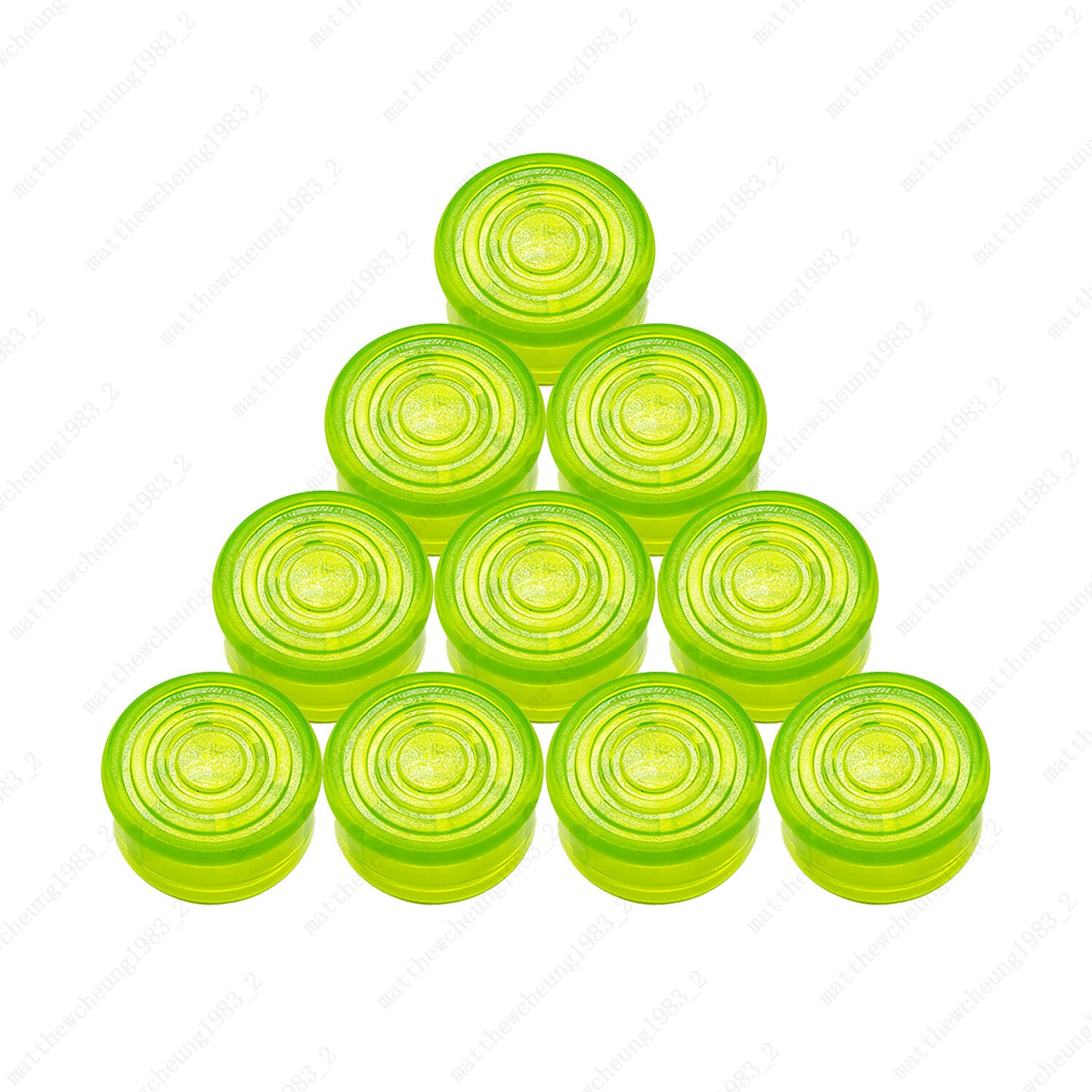 10 Pcs Guitar Effect Pedal Footswitch Toppers Foot Nail Cap Protection Cap