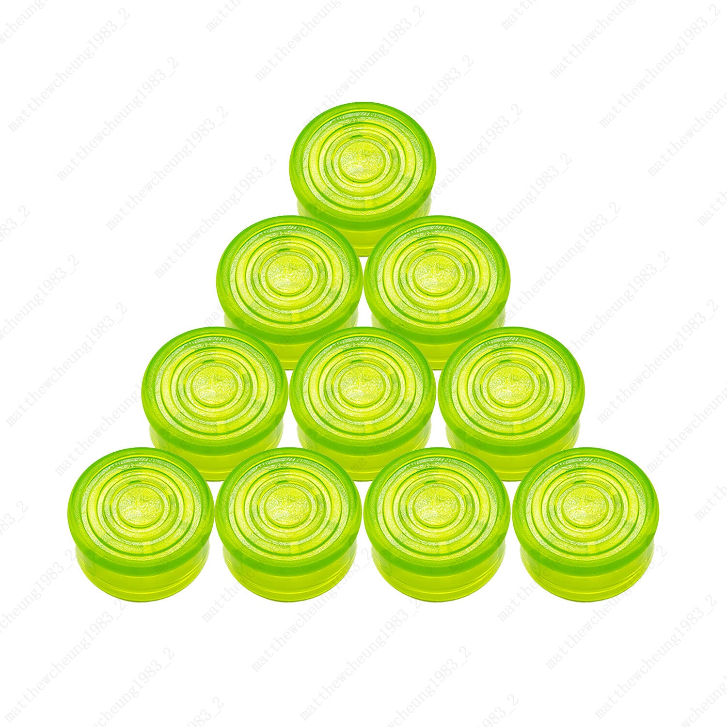 10 Pcs Guitar Effect Pedal Footswitch Toppers Foot Nail Cap Protection Cap