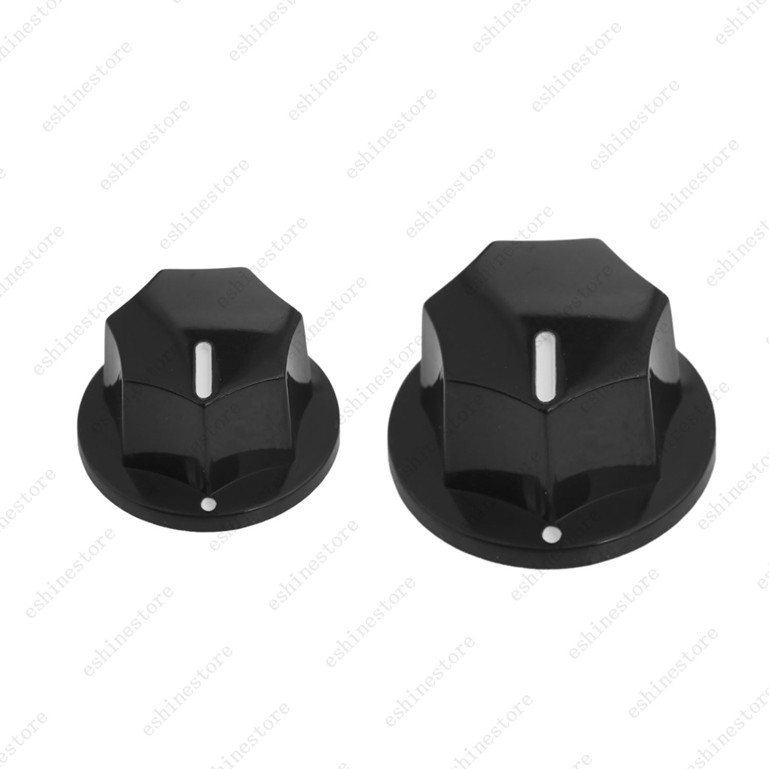 1/5/10Pcs Guitar Knobs Volume Tone Control Knobs for Jazz Bass , 2 Sizes 4 Style