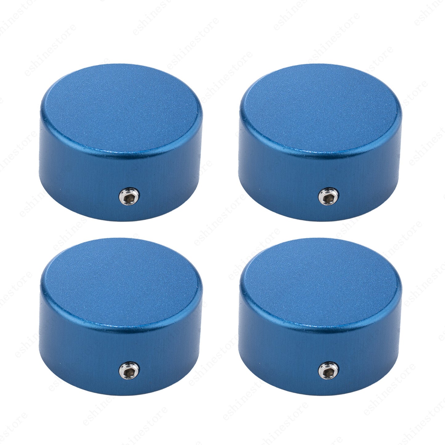 1/2/4 pcs  Aluminum Alloy Effects Pedal Footswitch Topper with Screws 6 Colors