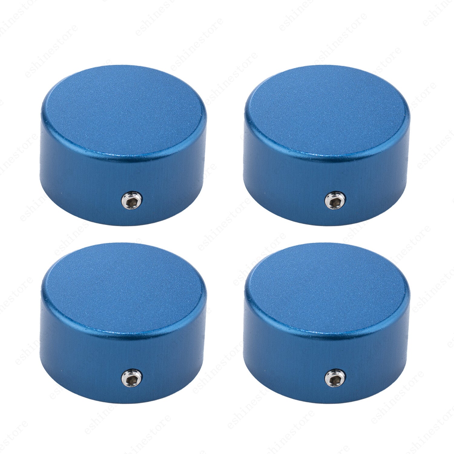 1/2/4 pcs  Aluminum Alloy Effects Pedal Footswitch Topper with Screws 6 Colors