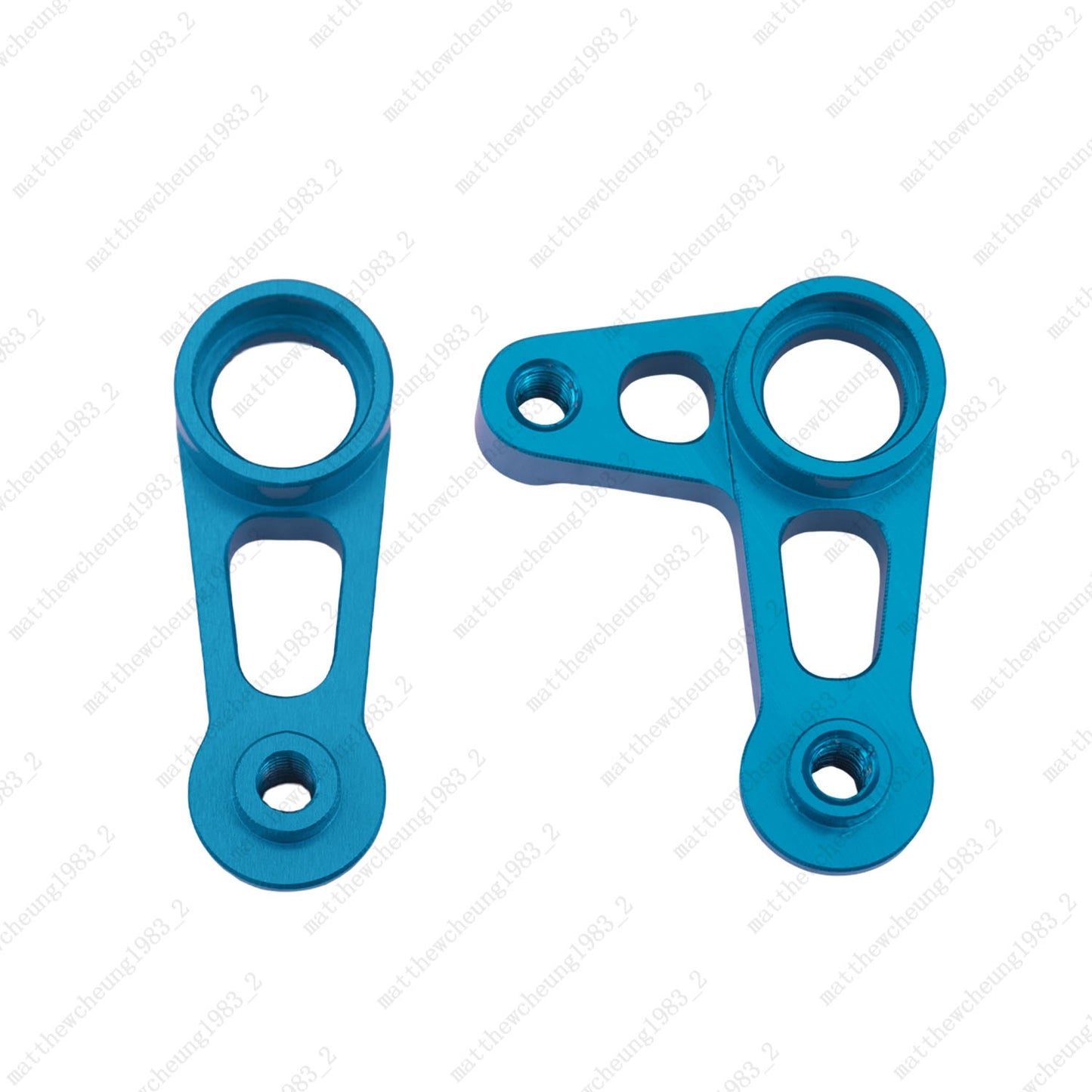 1 Set Blue Aluminum Upgrade Steering Arm for 1/10 Tamiya XV01 RC Car Racing Part
