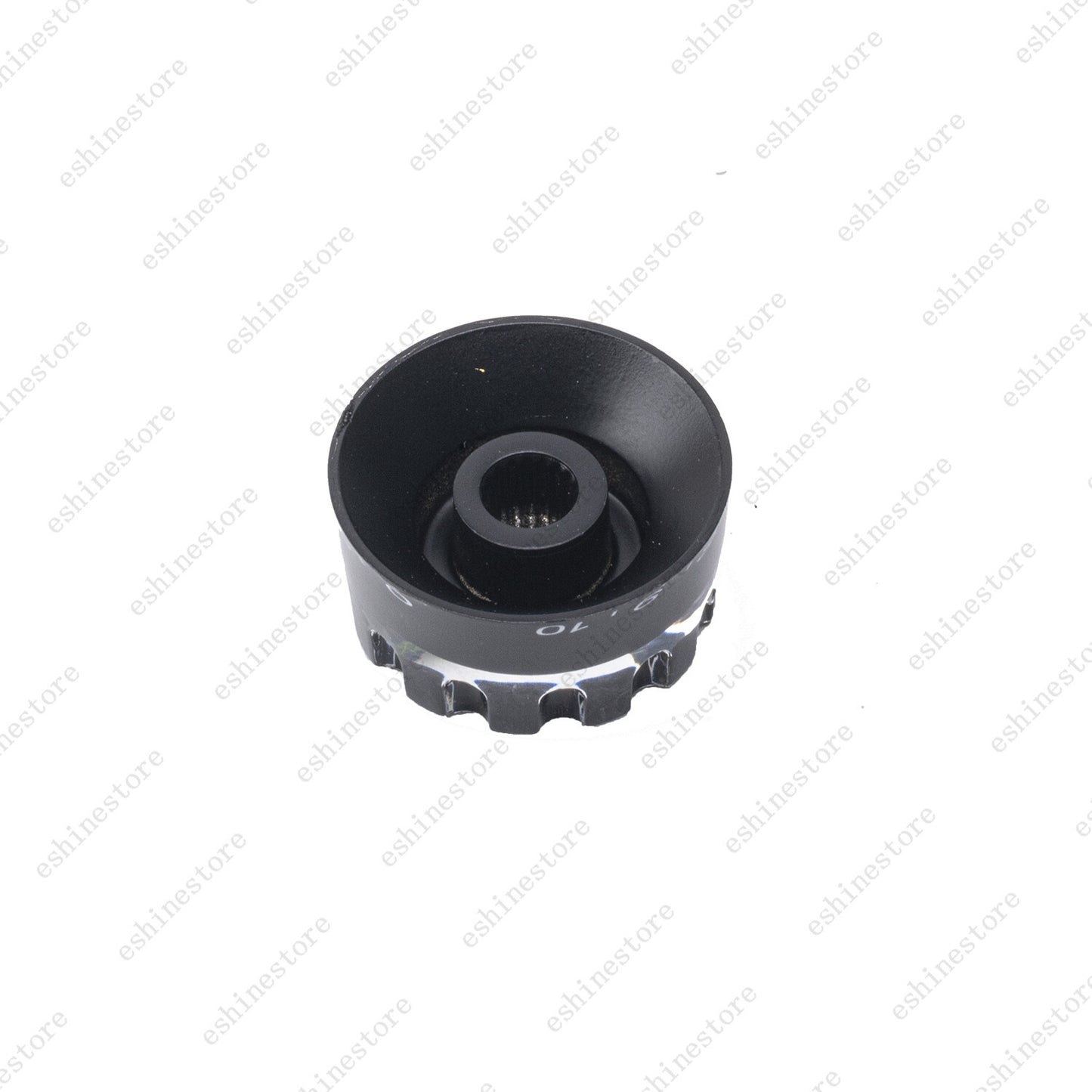 4x Black LP Guitar Knurled Control Knobs Speed Metric Knob For Les Paul SG