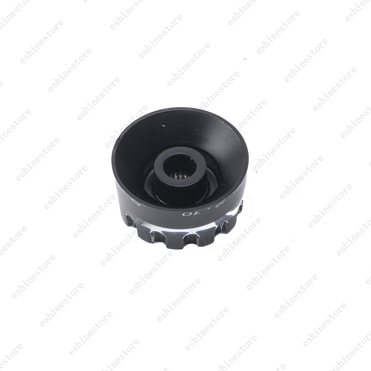 4x Black LP Guitar Knurled Control Knobs Speed Metric Knob For Les Paul SG