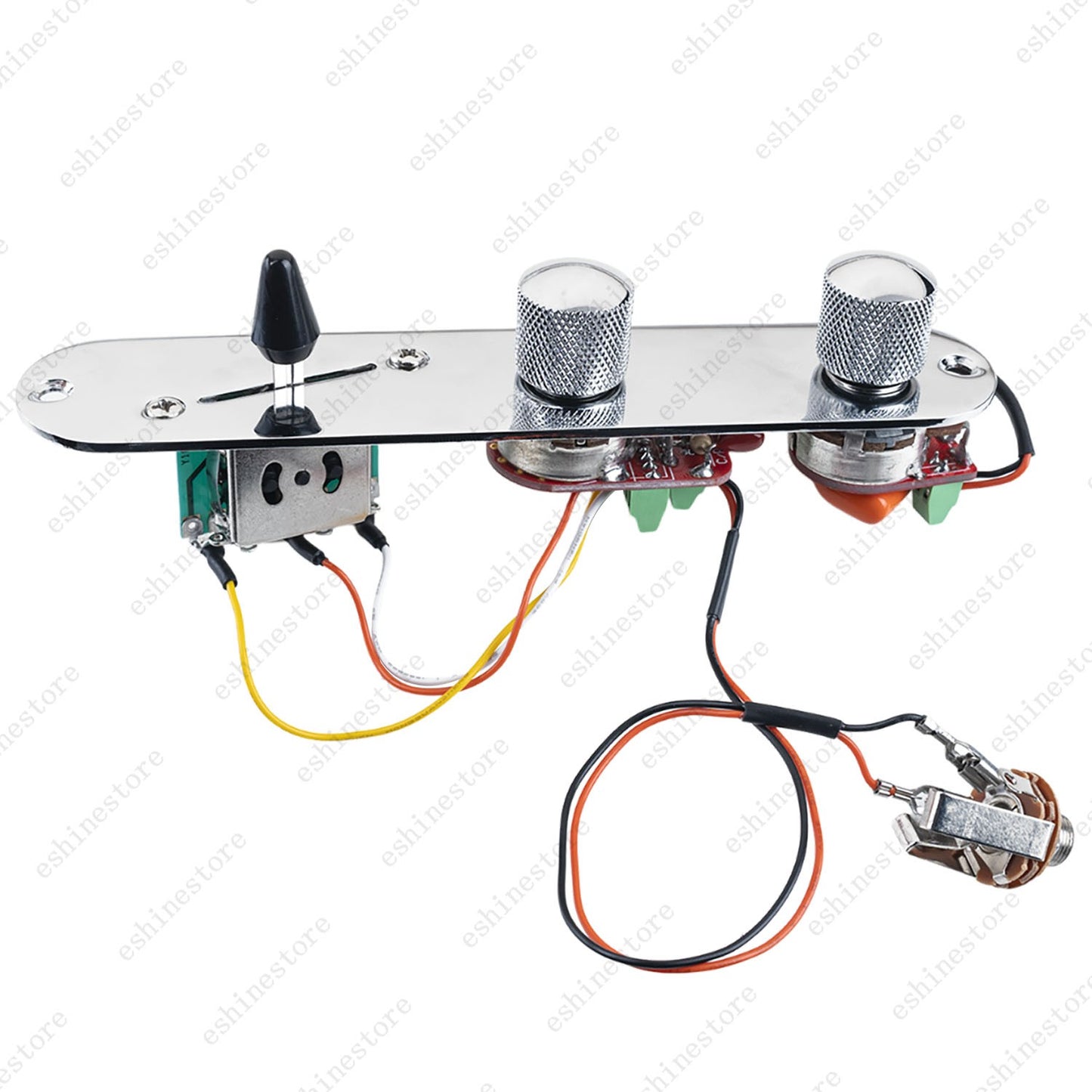 Solderless Control Plate PreWired 3-Way Angled Switch Slot Wiring Harness for TL