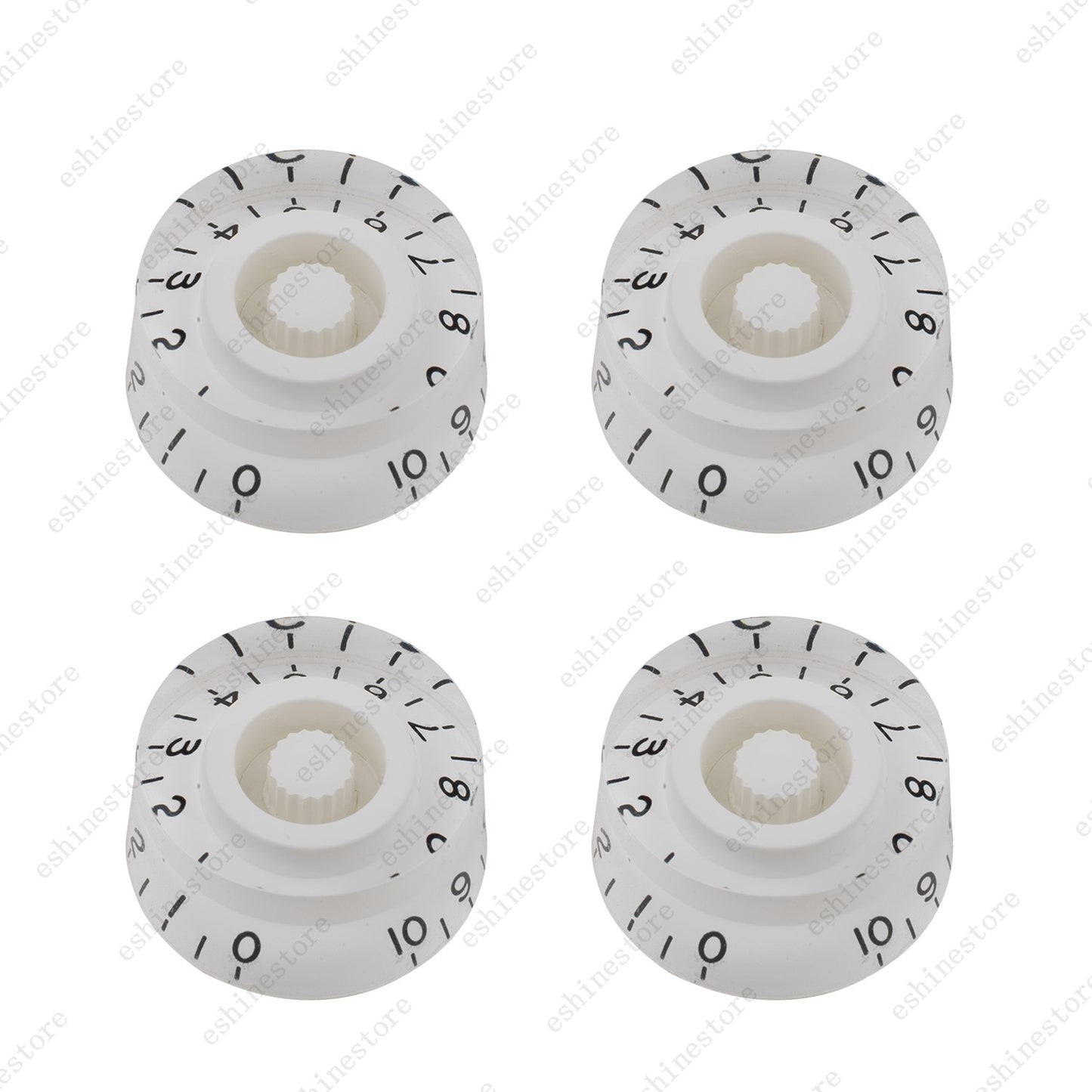 4 Pcs Guitar Control Knobs Speed Dial Knobs Left Hand for Les Paul SG Multicolor