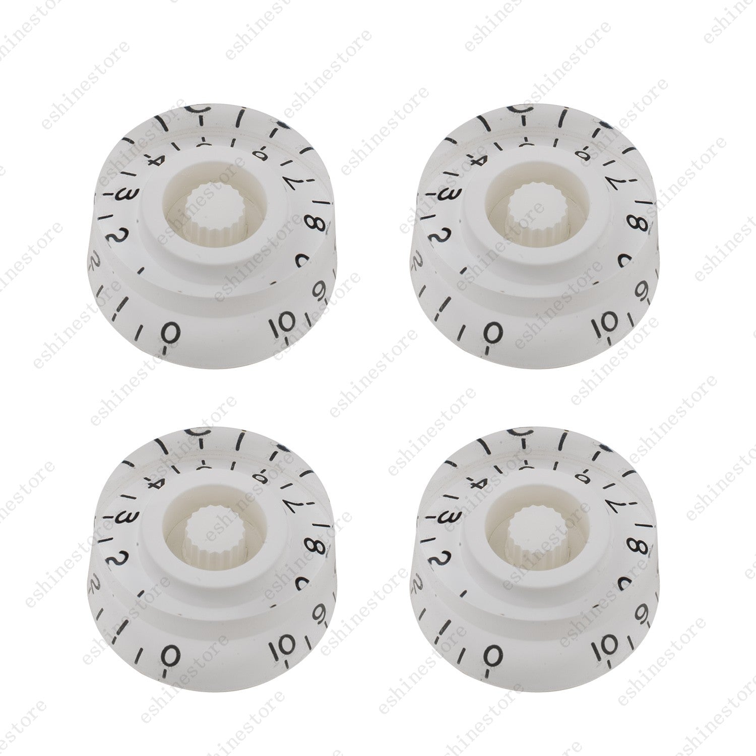 4 Pcs Guitar Control Knobs Speed Dial Knobs Left Hand for Les Paul SG Multicolor
