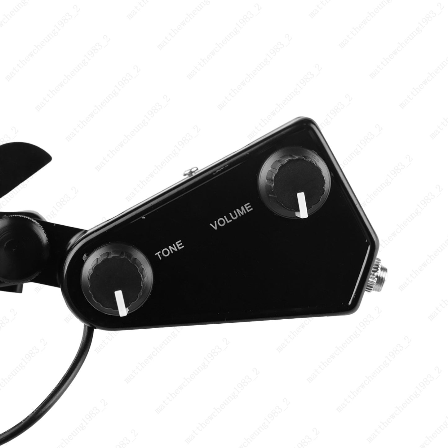 Acoustic Classical Guitar Magnetic Pickup Transducer Volume Tone Audio Cable Kit
