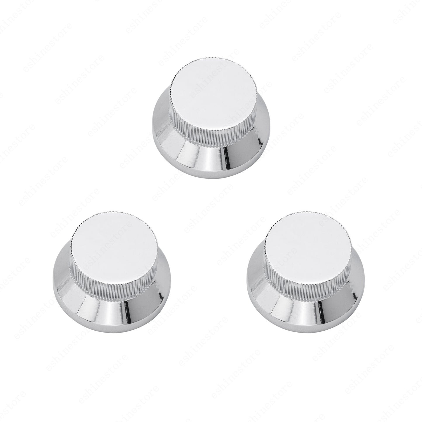 3x Metal Guitar Volume Tone Control Knobs For Fender SQ Stratocaster Multi Color