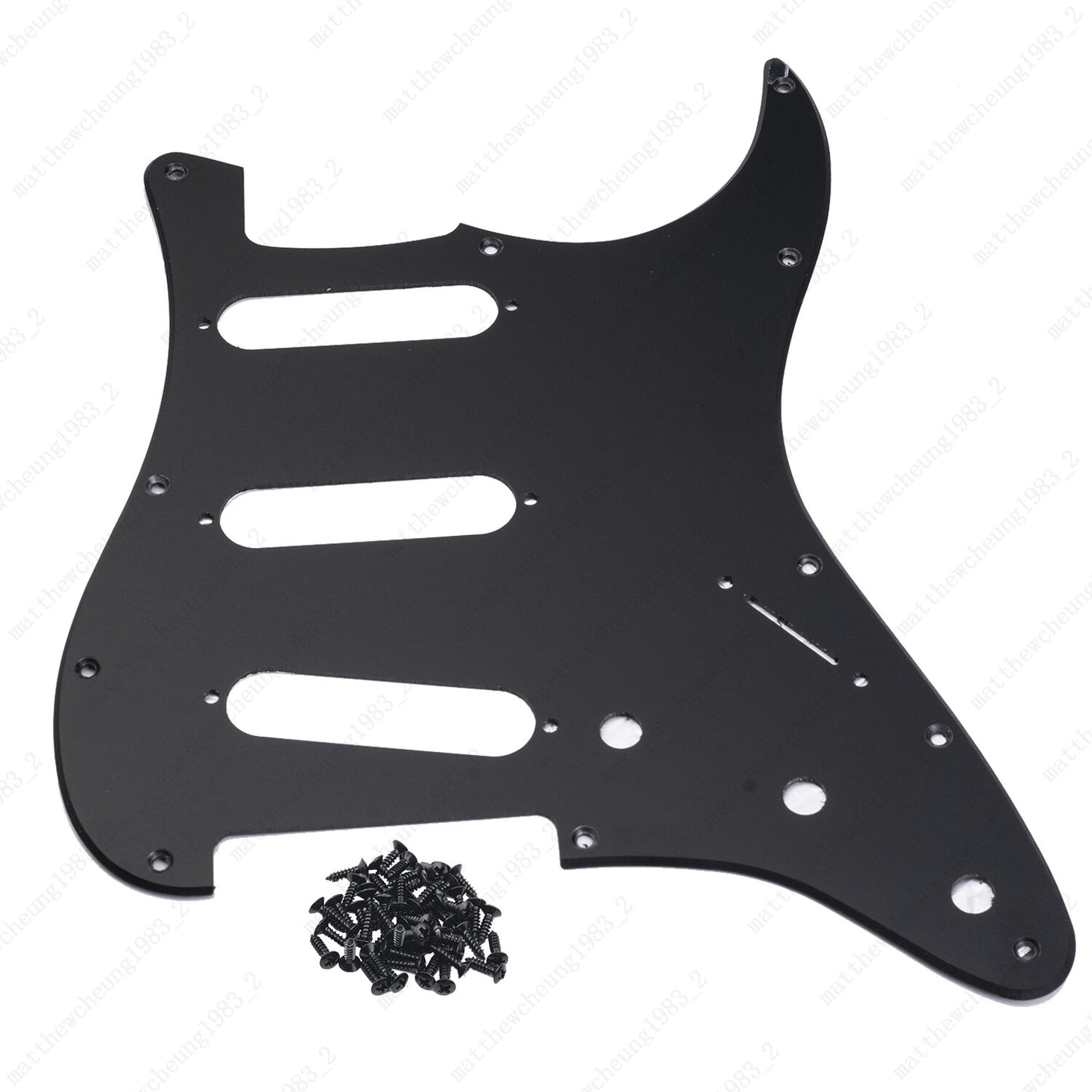 SSS Style11 Hole Pickguard Pickups with Screws for USA MIM Standard Fender Start