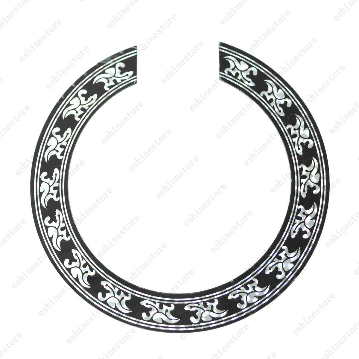 Acoustic Guitar SoundHole ring Decal Sticker self-adhesive for 38"/39" Guitar