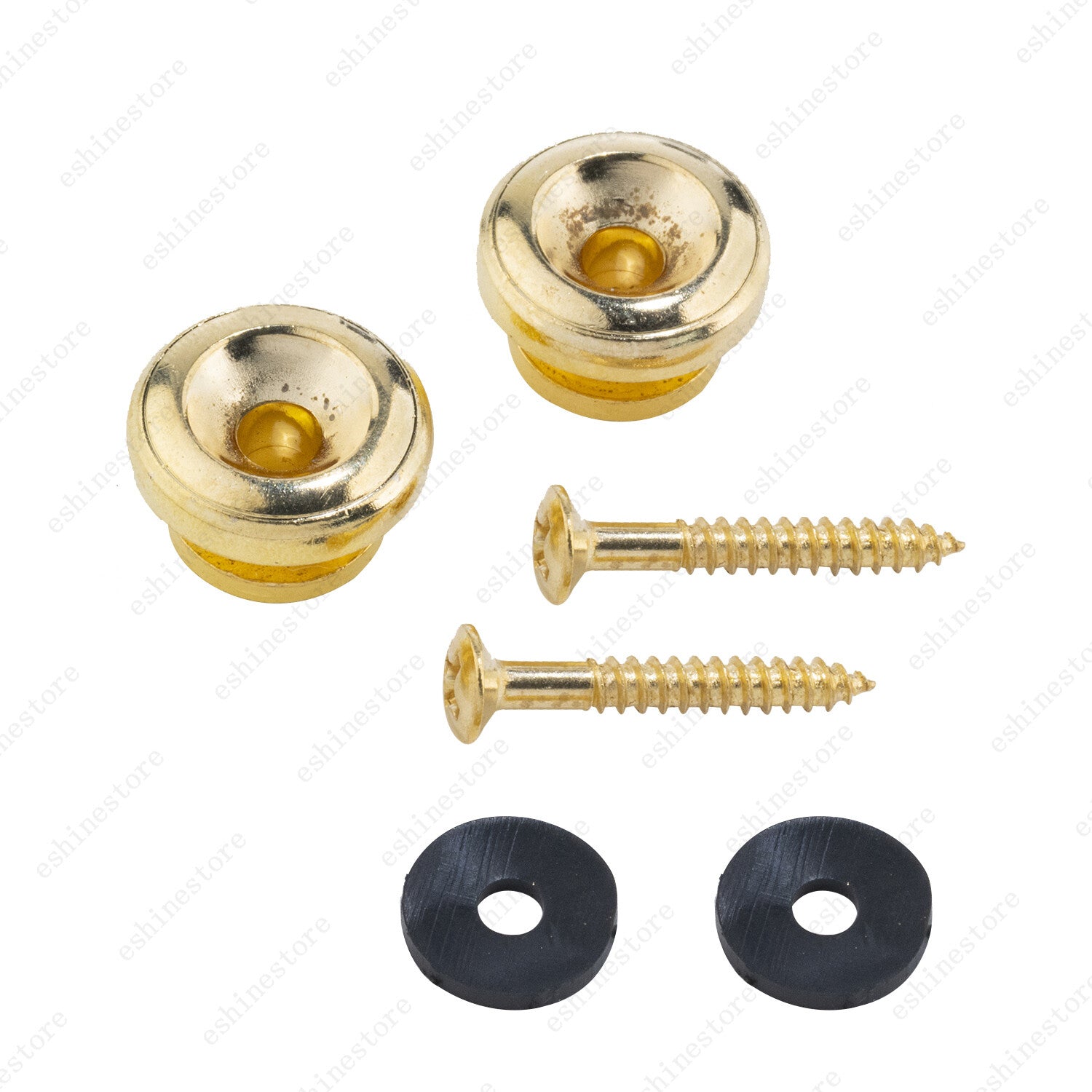 1 PAIR GUITAR STRAP BUTTONS PIN FOR Acoustic Electric Guitar Bass 3 Colors