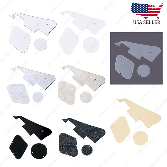 LP Guitar Pickguard Back Plate Covers For Epiphone Les Paul 1-3 Ply Mulit Color