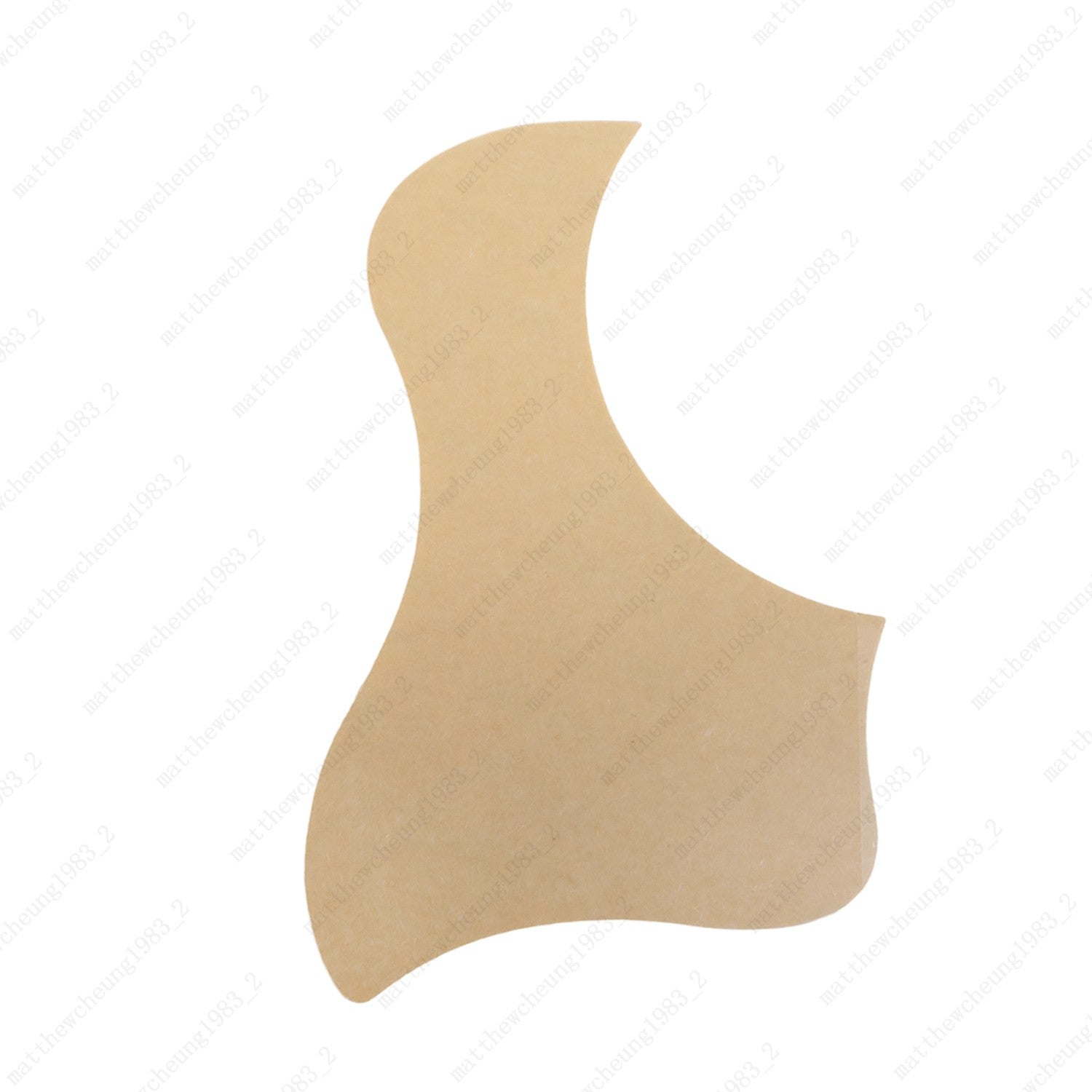 Left Handed Acoustic Guitar Self Adhesive Scratch PickGuard 40/41" - Transparent