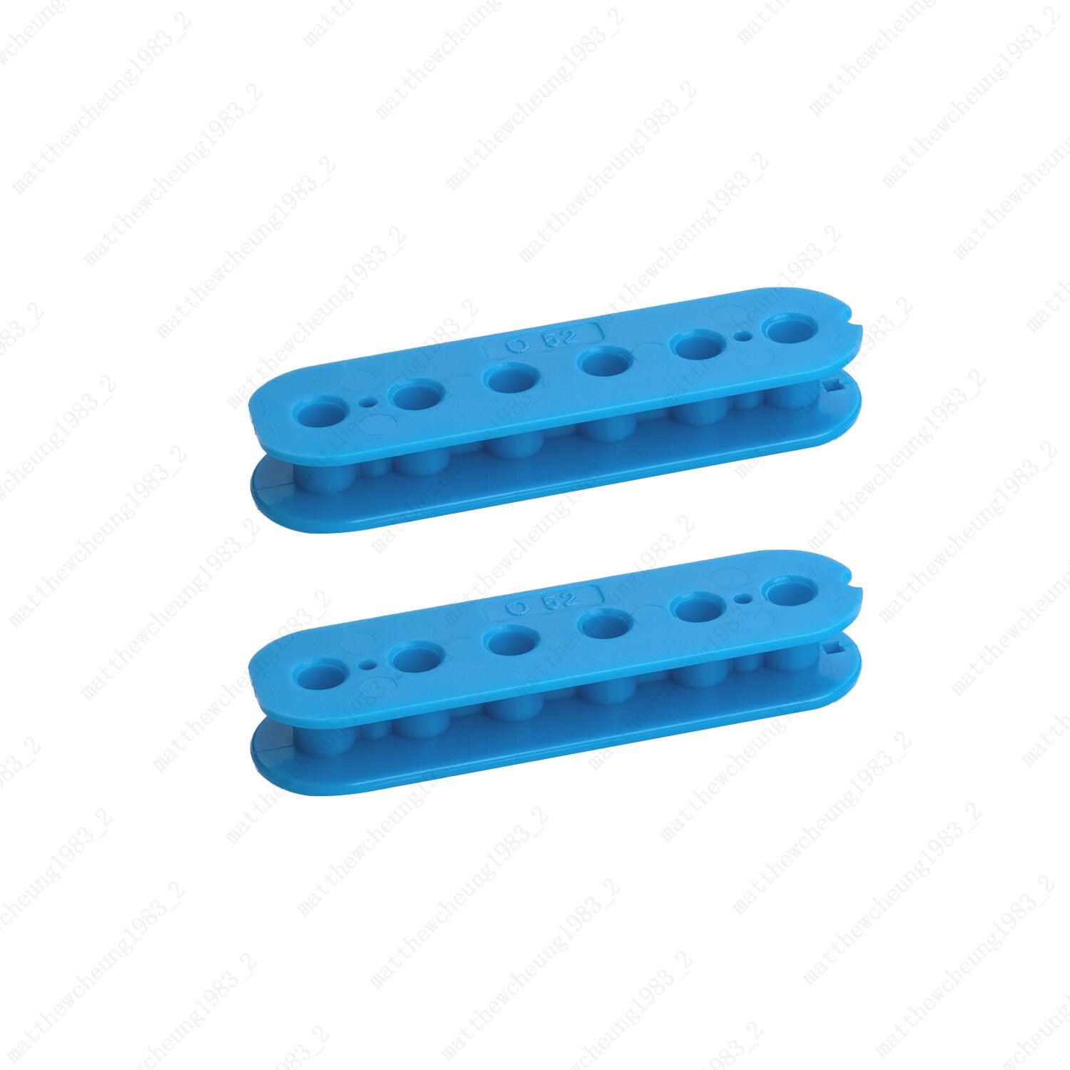50/52mm Electric Guitar Double Coil Pickup Humbucker Slug Side Bobbin 12 Color