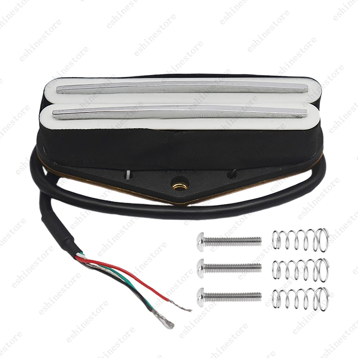 Guitar Ceramic Hot Dual Rail Bridge Pickup Humbucker For Telecaster 4 Colors