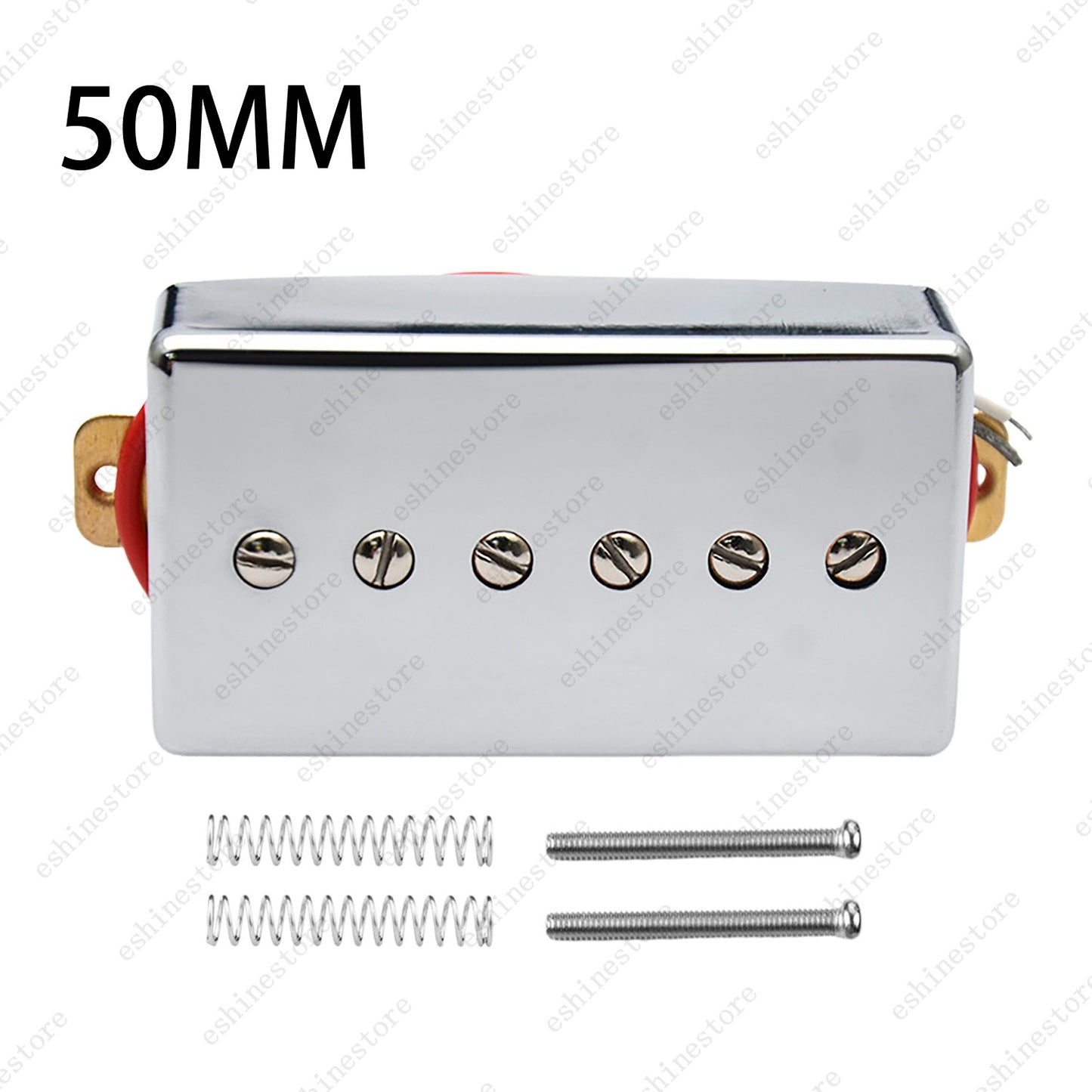 P90 Style Neck / Bridge Single Coil Pickup 6 Adjustable Screw Humbucker Size