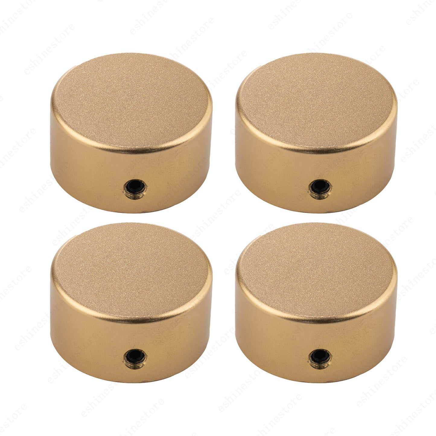 1/2/4 pcs  Aluminum Alloy Effects Pedal Footswitch Topper with Screws 6 Colors