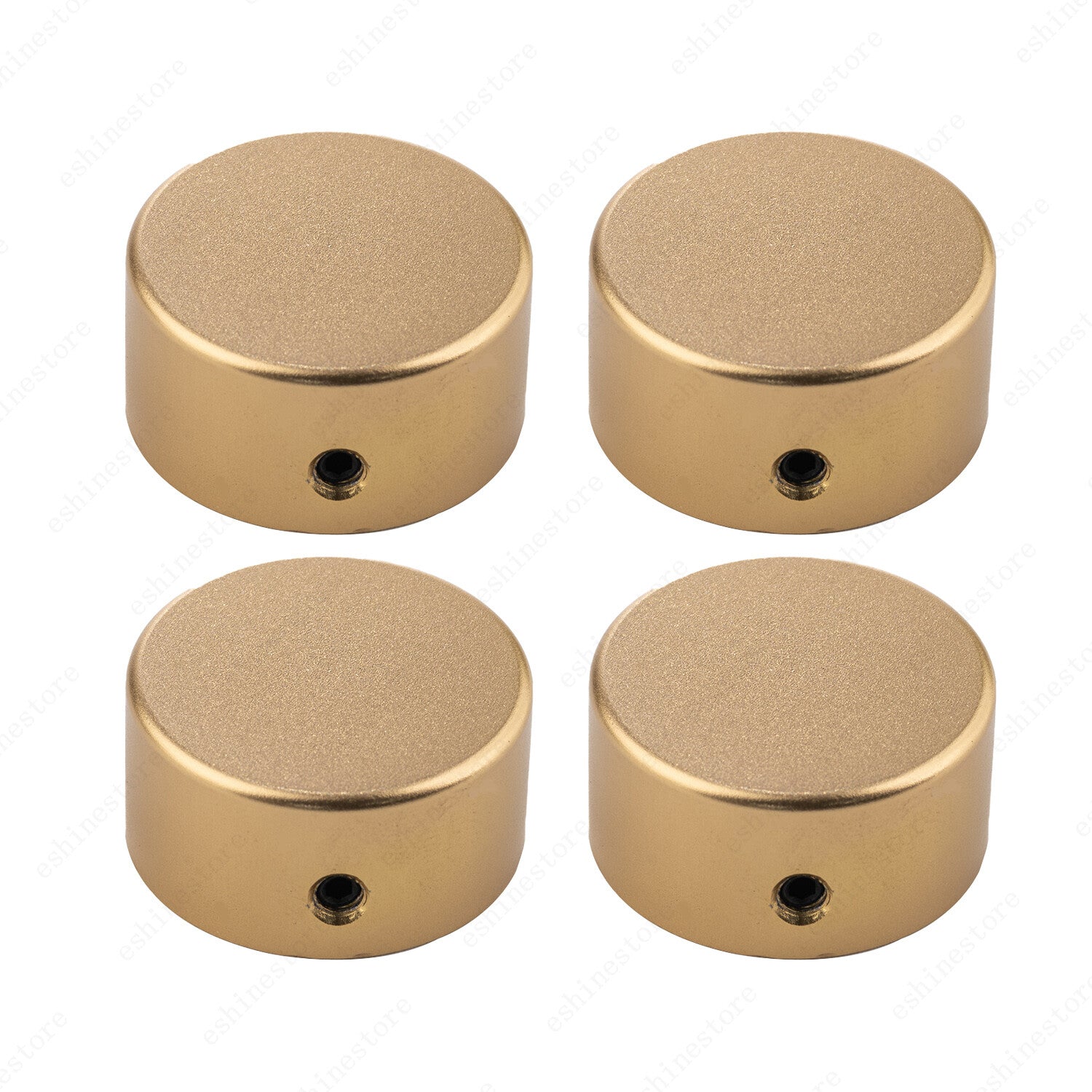 1/2/4 pcs  Aluminum Alloy Effects Pedal Footswitch Topper with Screws 6 Colors