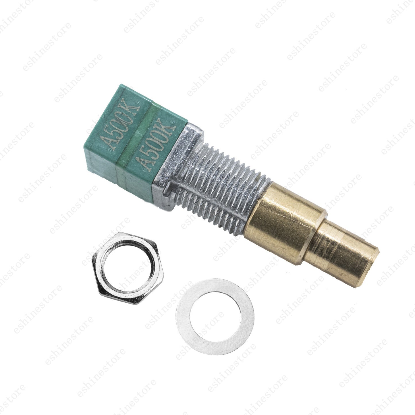 Dual Stacked 500k 50k Concentric Control Mini Potentiometer For Guitar Bass
