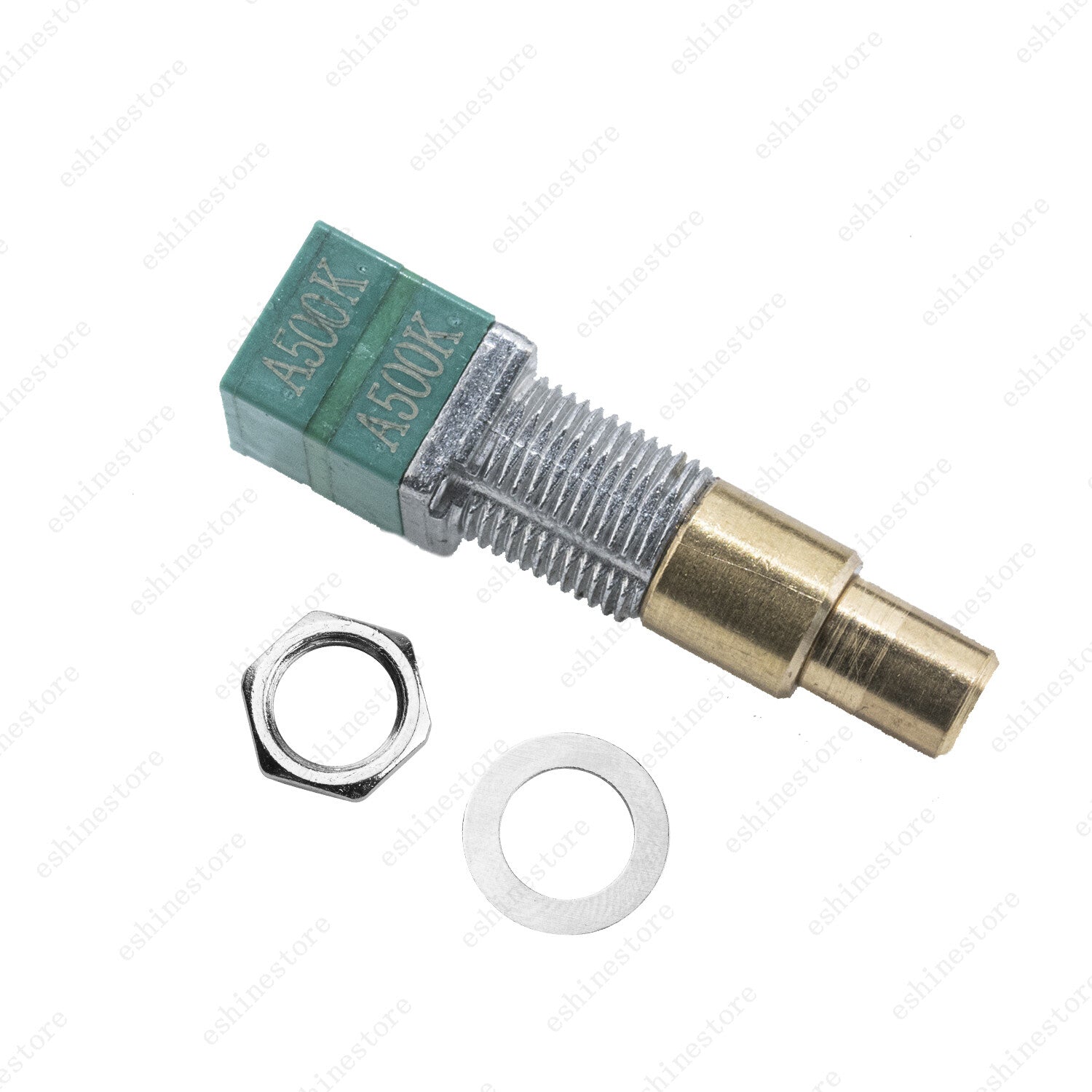 Dual Stacked 500k 50k Concentric Control Mini Potentiometer For Guitar Bass