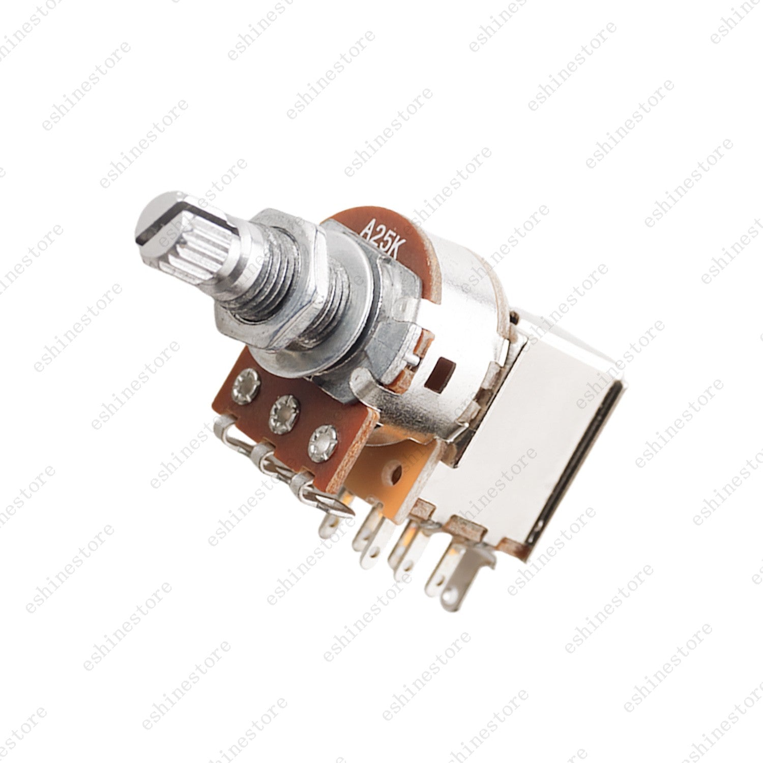 1pc Guitar Push Pull Potentiometer 18-Split Long Shaft - A/B/25K/50K Tone Volume