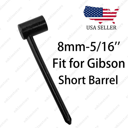 8mm 5/16'' Guitar Short Truss Rod Adjustment Hex Box Wrench for Gibson Guitar