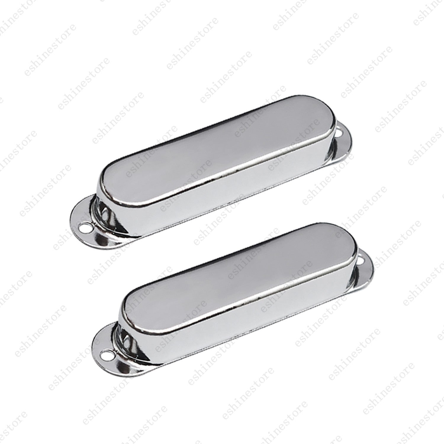 1/2/3 Pcs Metal Style Single Coil Guitar Pickup Cover No hole Brass For Strat