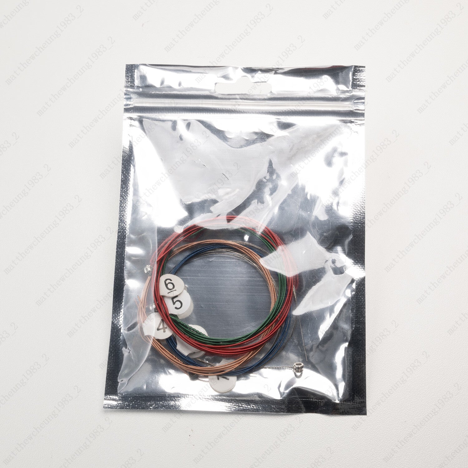 1-3 Set of 6 Guitar Strings Replacement Steel String For Acoustic Guitar 1st-6th