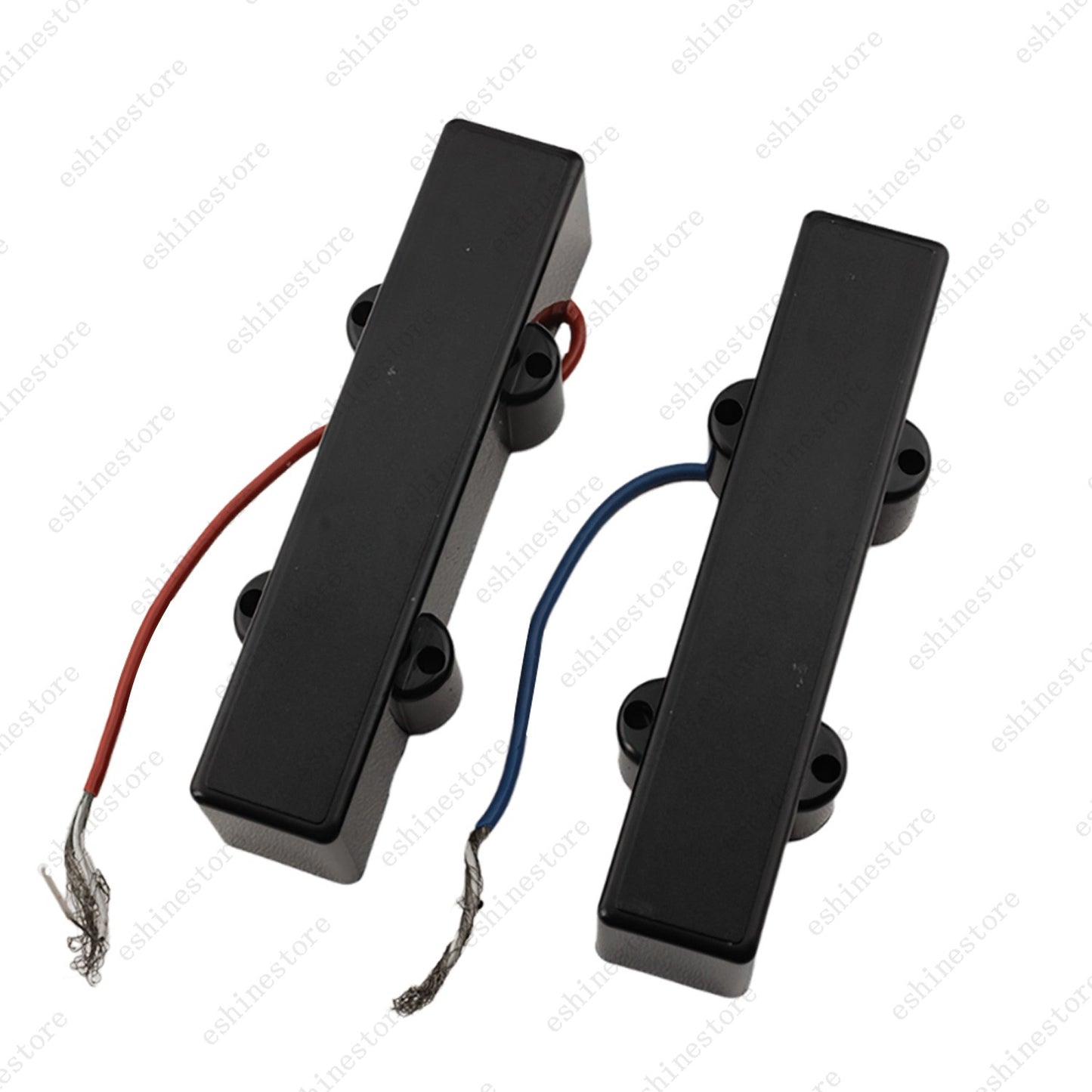 2 pcs Sealed 4-String 93mm Elecrtic Bass Bridge Pickup for Jazz Bass J-Bass