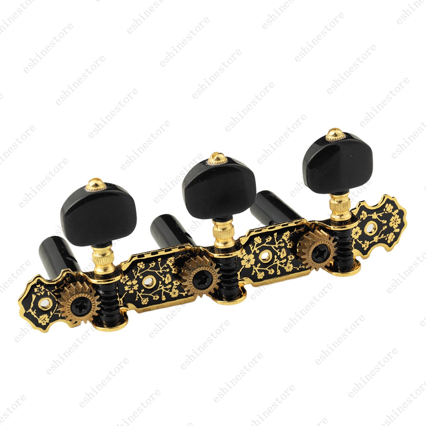 Guitar Tuners Machine Heads 3L+3R Set Tuning Key String Peg for Classical Guitar