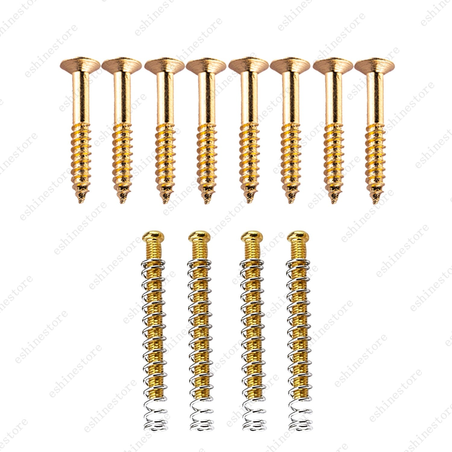 USA Thread Humbucker Mounting Kit - Screws,Springs&Rings for Seymour Duncan/EMG