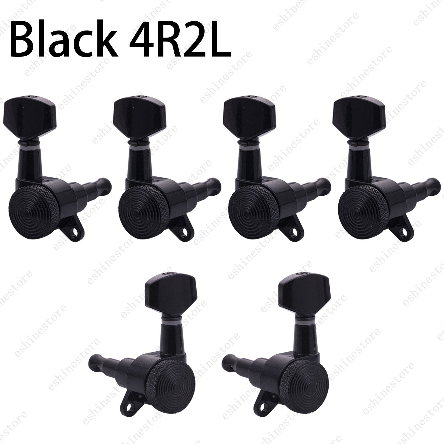 Inline Guitar Tuning Peg Locking Tuners Machine Heads Key 1:18 for Strat ST