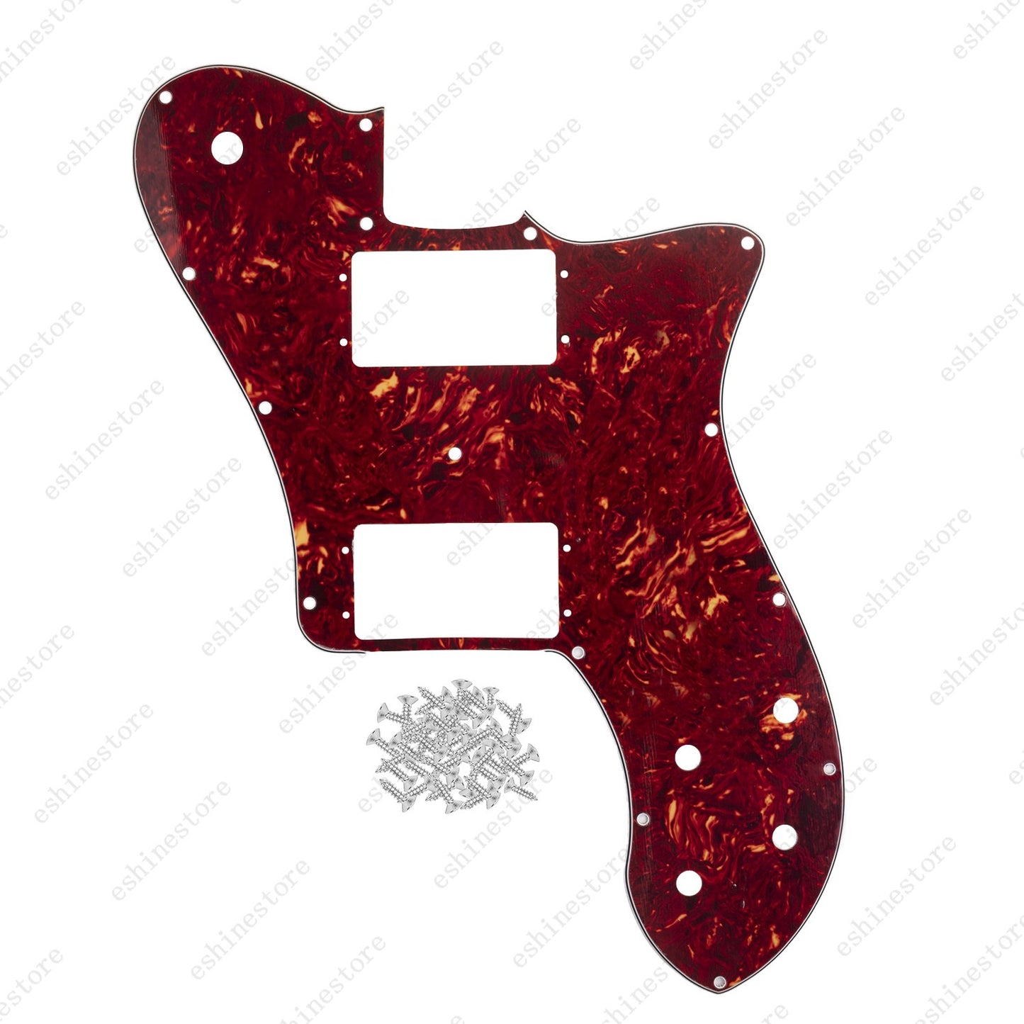 Guitar Pickguard Scratch Plate For Fender MIM Tele 72 Deluxe Wide Range 8 Colors