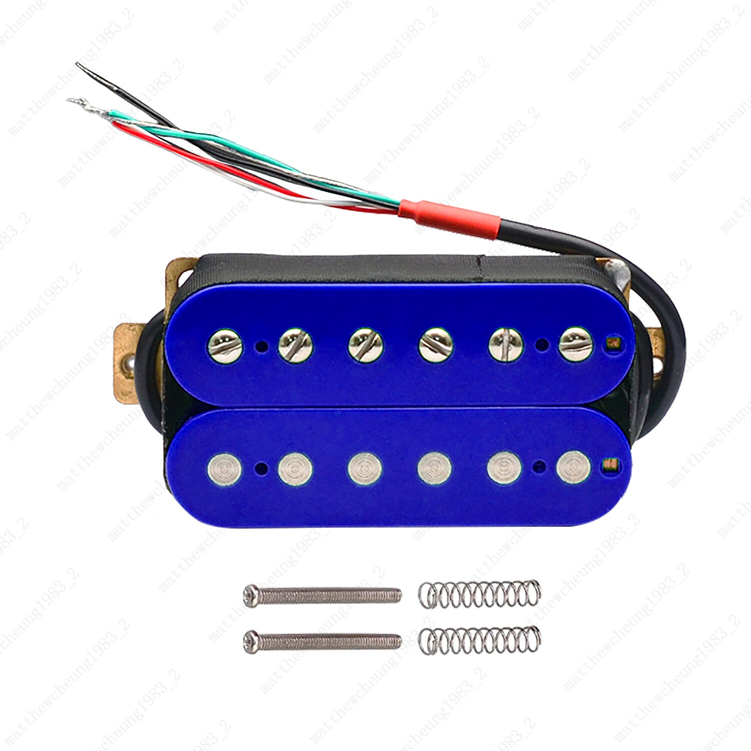Guitar Passive Alnico 2 Magnet Neck / Bridge 50mm 52mm Humbucker Pickup