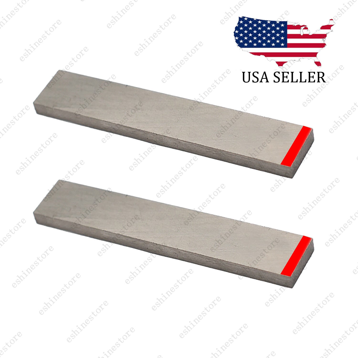 2Pcs Alnico 5 Humbucker Bar Magnet Pickup Magnetized for Guitar Coil Pickups