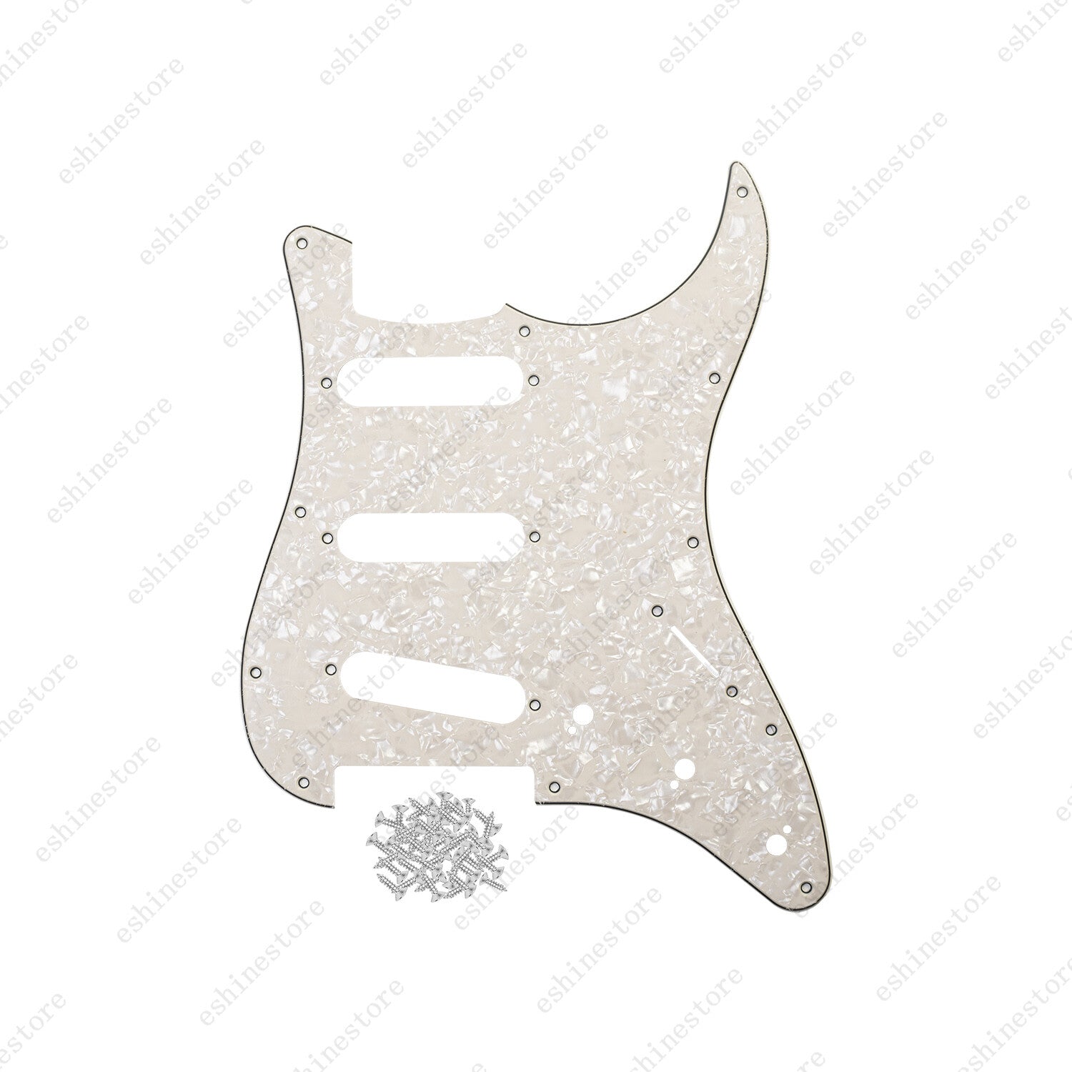 SSS 11-Hole ST Style Guitar Pickguard Pick Guard Scratch Plate Multicolors