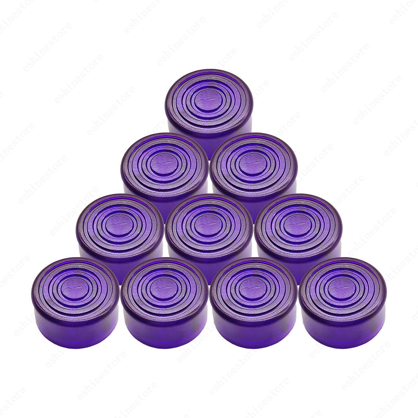 10 Pcs Guitar Effect Pedal Footswitch Toppers Foot Nail Cap Protection Cap